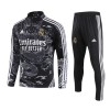 Real Madrid Training Sweatshirts Quarter-zip 2023-24 Schwarze Für Herren